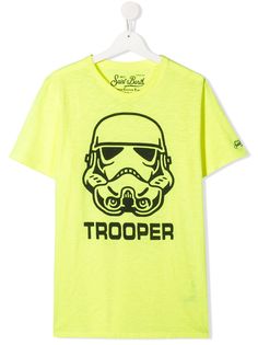 Mc2 Saint Barth Kids футболка Trooper с графичным принтом