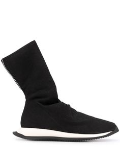 Rick Owens DRKSHDW high-top slip-on sock trainers