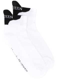 Alexander McQueen носки с логотипом