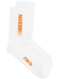 Heron Preston носки с логотипом