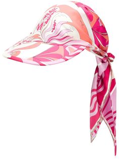 Emilio Pucci бейсболка с завязками и узором