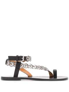 Isabel Marant декорированные сандалии Ermony
