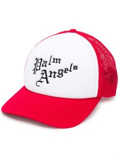 Palm Angels кепка с вышитым логотипом