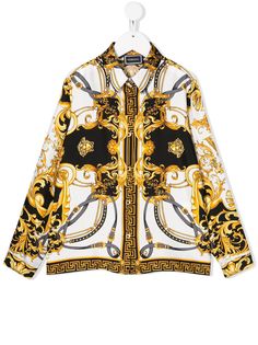 Young Versace рубашка с принтом в стиле Baroque