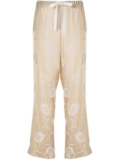 Morgan Lane пижамные брюки Chantal с цветочным принтом