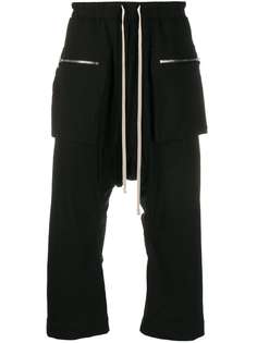 Rick Owens DRKSHDW укороченные брюки карго