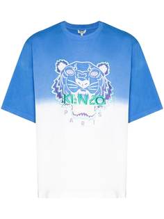 Kenzo Tiger logo embroidery T-shirt