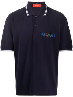 Fred Perry рубашка поло с контрастной отделкой
