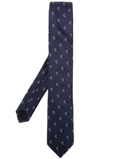BOSS галстук с вышивкой