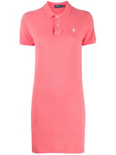 Polo Ralph Lauren платье поло с вышитым логотипом