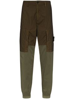 Stone Island Two-tone cargo trousers
