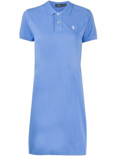Polo Ralph Lauren платье поло с вышитым логотипом