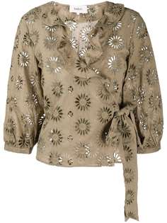 Ba&Sh Bardo embroidered blouse