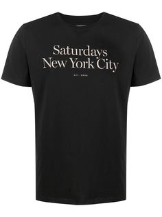 Saturdays Nyc slogan T-shirt