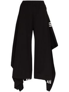 Y-3 брюки-юбка с контрастными полосками
