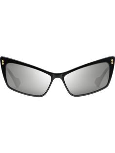 Gucci Eyewear солнцезащитные очки в прямоугольной оправе