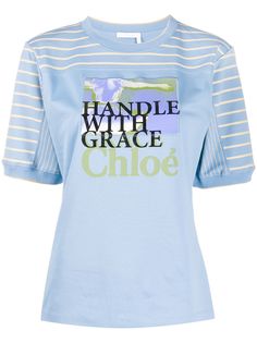 Chloé футболка Femininities с принтом
