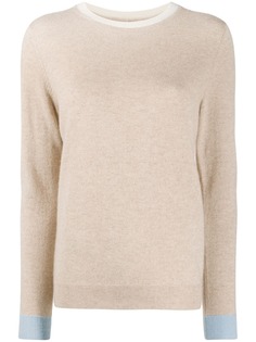 Chinti and Parker кашемировый джемпер с контрастными вставками