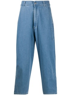 Henrik Vibskov укороченные джинсы Hang с завышенной талией