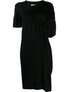 Mm6 Maison Margiela платье-футболка со сборками