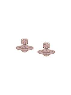 Vivienne Westwood серьги Romina Orb с кристаллами