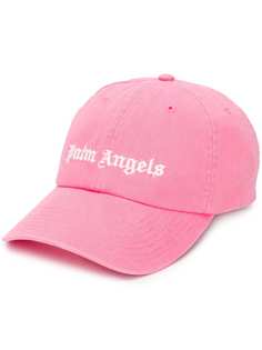 Palm Angels бейсболка с вышитым логотипом