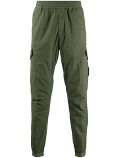Stone Island брюки карго с нашивкой-логотипом