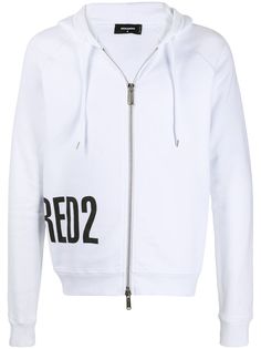 Dsquared2 худи на молнии с логотипом