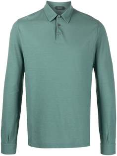Zanone long sleeved polo shirt