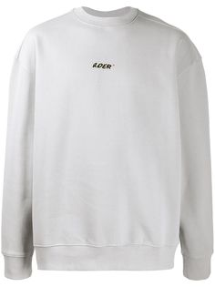 Ader Error oversized logo print sweatshirt
