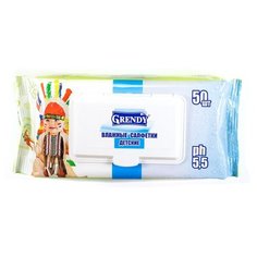 Влажные салфетки Grendy детские