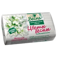 Мыло кусковое Весна Цветы весны
