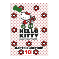 Цветной картон Hello Kitty Action!