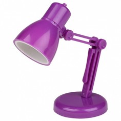 Настольная лампа офисная Standart S-KL019-B Purple Uniel