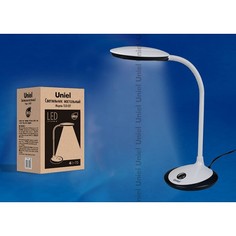 Настольная лампа офисная TLD-527 Black/LED/400Lm/4500K Uniel
