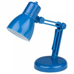 Настольная лампа офисная Standart S-KL019-B Blue Uniel