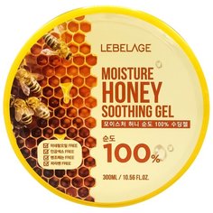 Гель для тела Lebelage увлажняющий успокаивающий с экстрактом мёда Moisture Honey Soothing Gel, 300 мл