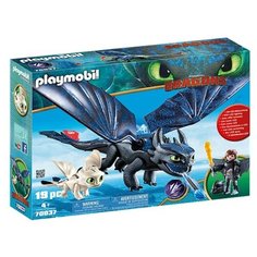 Набор с элементами конструктора Playmobil Dragons 70037 Иккинг и Беззубик