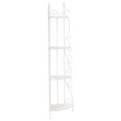 Этажерка угловая Secret de Maison 001, материал: металл, ШxГxВ: 50х35х160 см, butter white