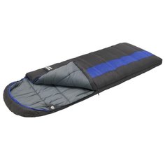 Спальный мешок TREK PLANET Warmer Comfort серый/синий с левой стороны