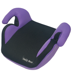 Бустер группа 3 (22-36 кг) Мишутка LB 311, lilac/black dot