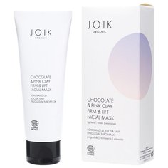 Joik Organic Chocolate & Pink Clay Firm & Lift Facial Mask Маска с эффектом лифтинга с шоколадом и розовой глиной, 75 мл