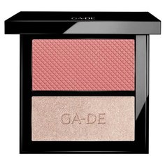 Ga-De Палетка румян и шиммеров Velveteen Blush and Shimmer Duet 52 bloom and glow