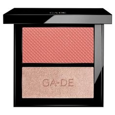 Ga-De Палетка румян и шиммеров Velveteen Blush and Shimmer Duet 50 rose and glow