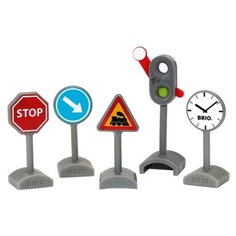 Brio Дорожные знаки железной дороги 33864