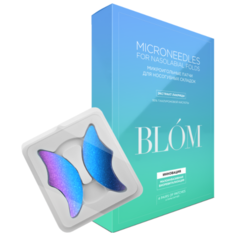 Blom Микроигольные патчи с экстрактом лакрицы для носогубных складок, 4 шт.