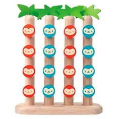 Настольная игра PlanToys Четыре обезьянки в ряд