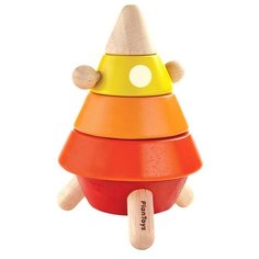 Пирамидка-сортер PlanToys Ракета 5708