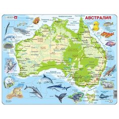 Рамка-вкладыш Larsen Австралия (A31), 65 дет.