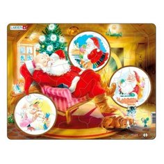 Рамка-вкладыш Larsen Санта Клаус (JUL2), 33 дет.